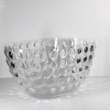 Large champagne bucket, Italian design by Luca Trazzi, made of composite plastic