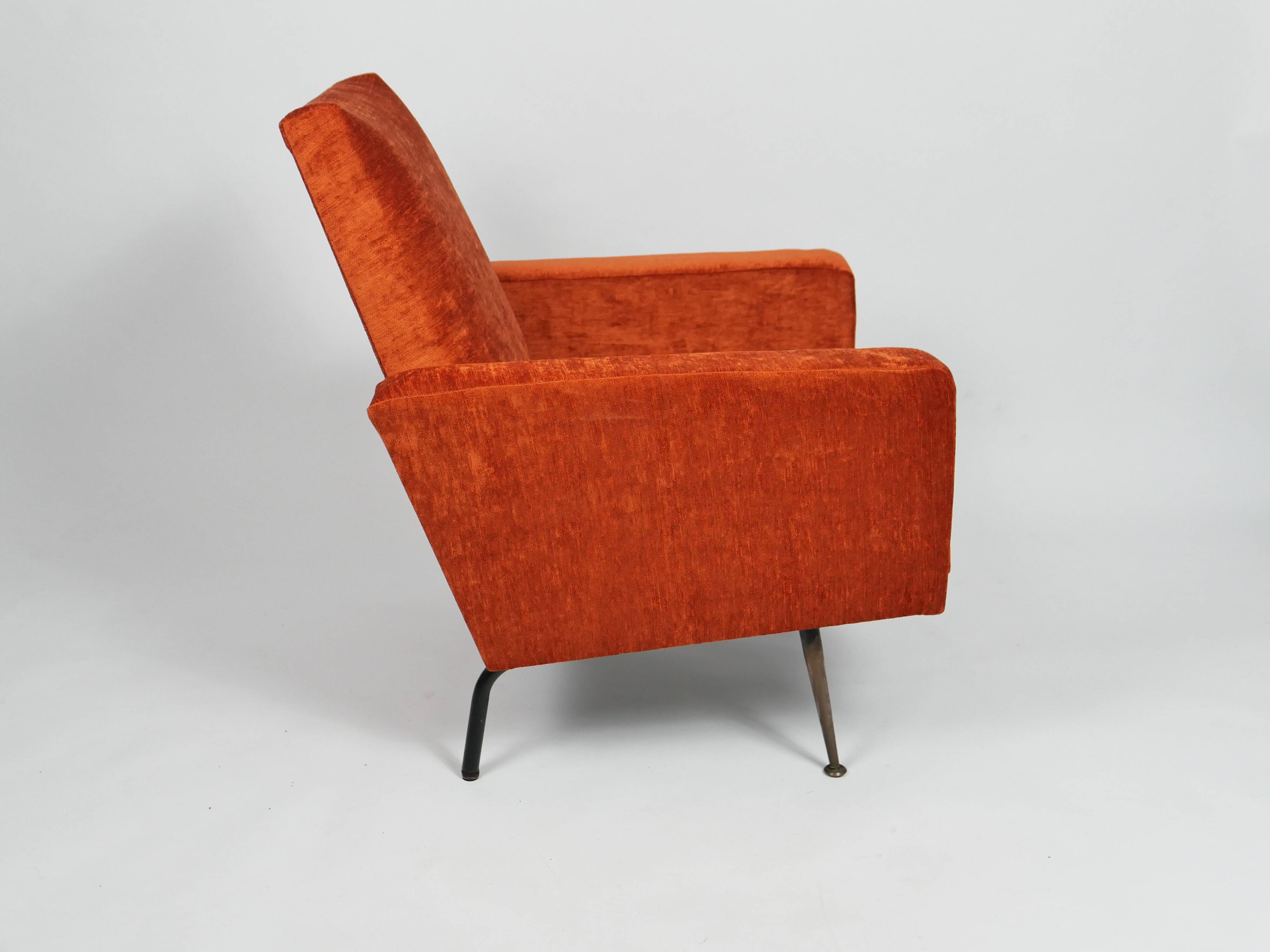 50's Terracotta Armchair