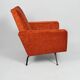 Fauteuil 50's Terracotta