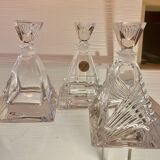 Trio RCR crystal perfume bottles