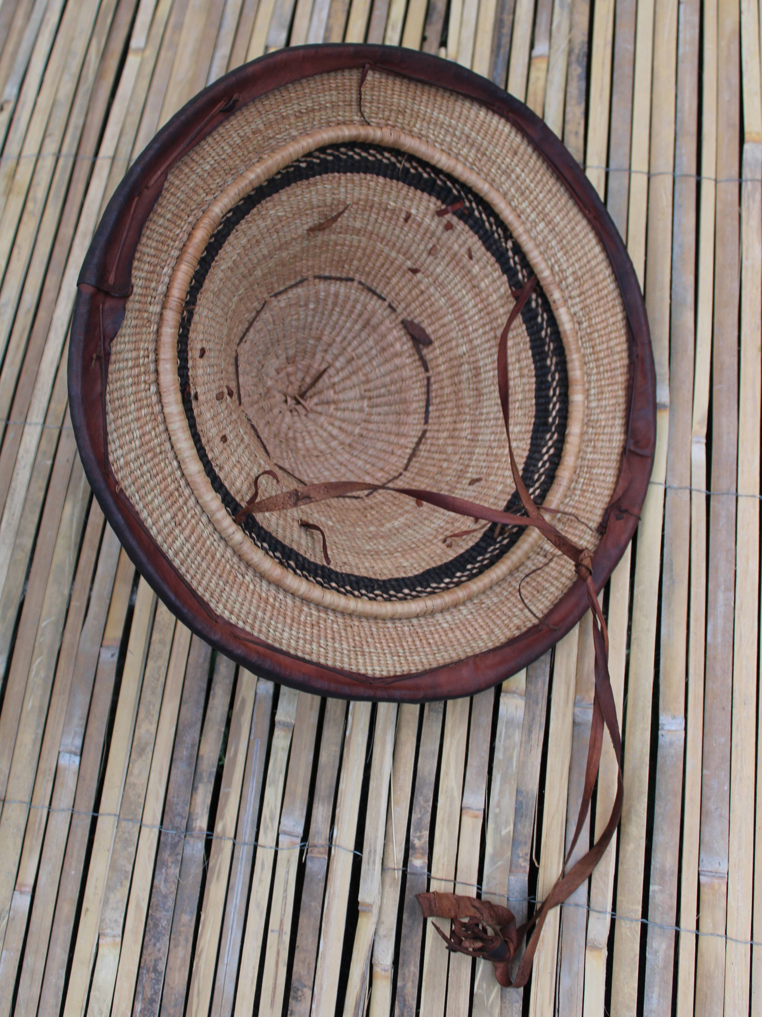Straw dogon hat