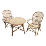 Rattan set 1960