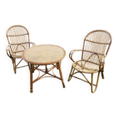 Rattan set 1960