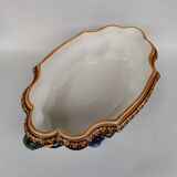 Gien earthenware jardinière, Renaissance model, 20th century.