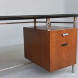 Presidential office rosewood and chrome 1960s