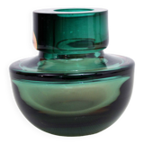 Sommerso vase in Murano glass