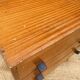 Vintage chest of drawers with leather handles – 1950s/60s