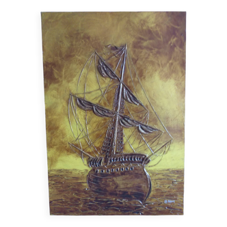 Painting on canvas by b.denoun