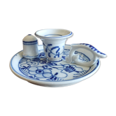 Bougeoir en porcelaine du 19ème