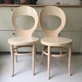 Paire de chaises Mouette Baumann