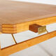 Restored oak dining table