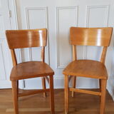 Pair of bistro chairs