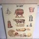 Affiche scolaire par Bernard Carant - le lait