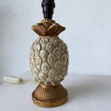 Terracotta “pineapple” lamp base