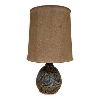 Ceramic lamp by Jean-claude Courjault, La Cerisaie, circa 1970.