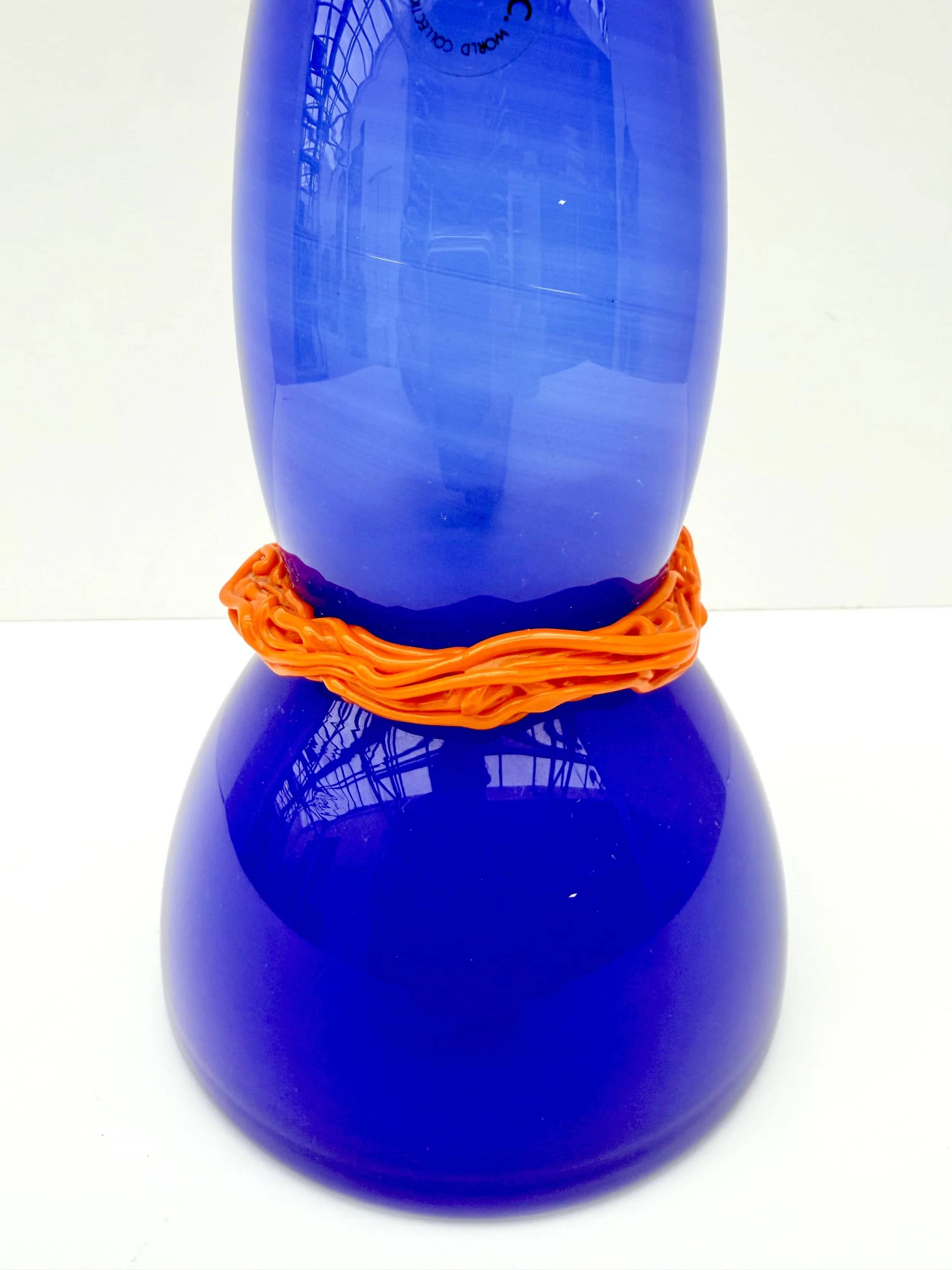 Bottle by Vincenzo Nason & Cie in Murano glass, Italy 1980