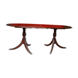 Chippendale-style mahogany dining table