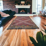 Vintage turkish kilim rug , 295 x 197 cm