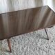 Table basse en bois massif style anglais - mid. XXeme