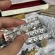 Set of 10 Vintage Cut Crystal Knife Rests // Tableware