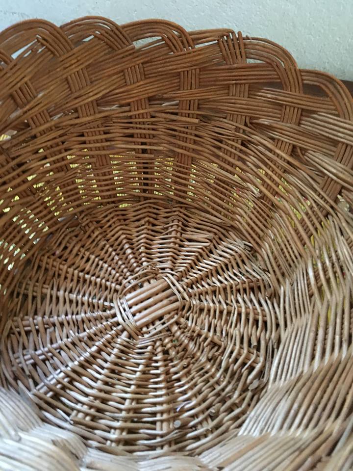 Basket woven Wicker 60 years