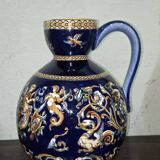 Large jug / decorative pitcher in earthenware – Gien France