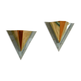 Wall lamps honsel glass space age design