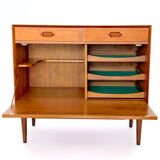 Mid-Century Modern Teak Bar by Ejvind A. Johansson – 1960s
