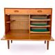 Mid-Century Modern Teak Bar by Ejvind A. Johansson – 1960s