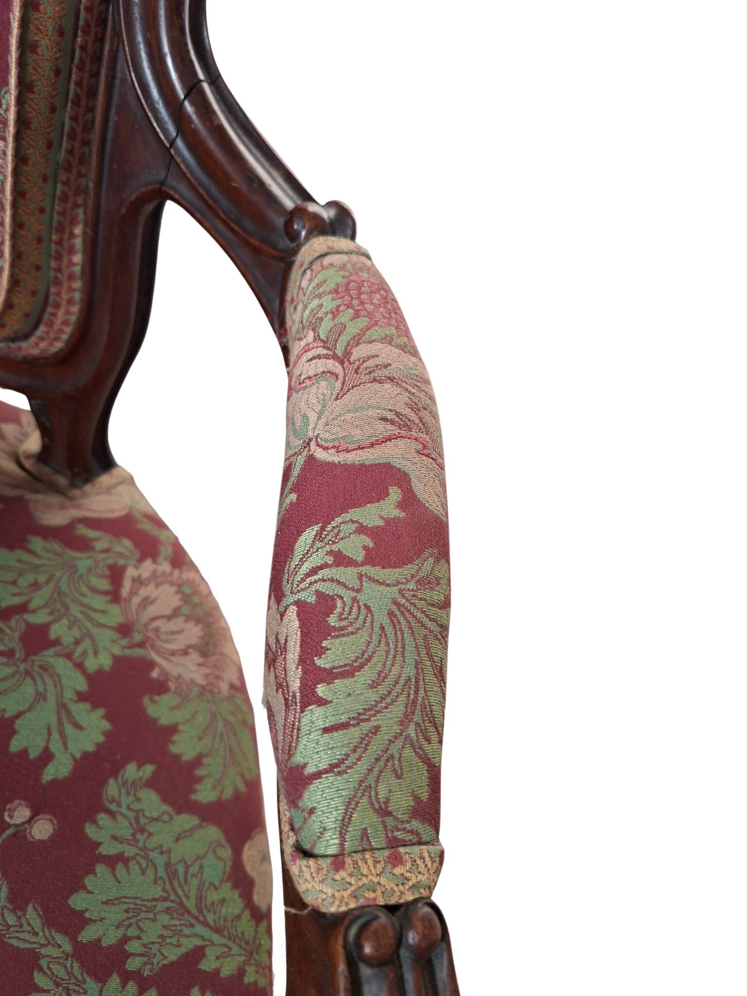 Coppia di Poltrone d'Epoca - Stile Luigi XV (Anni '60) in Pregiato Ciliegio