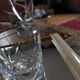 Cut glass carafe – 1960s