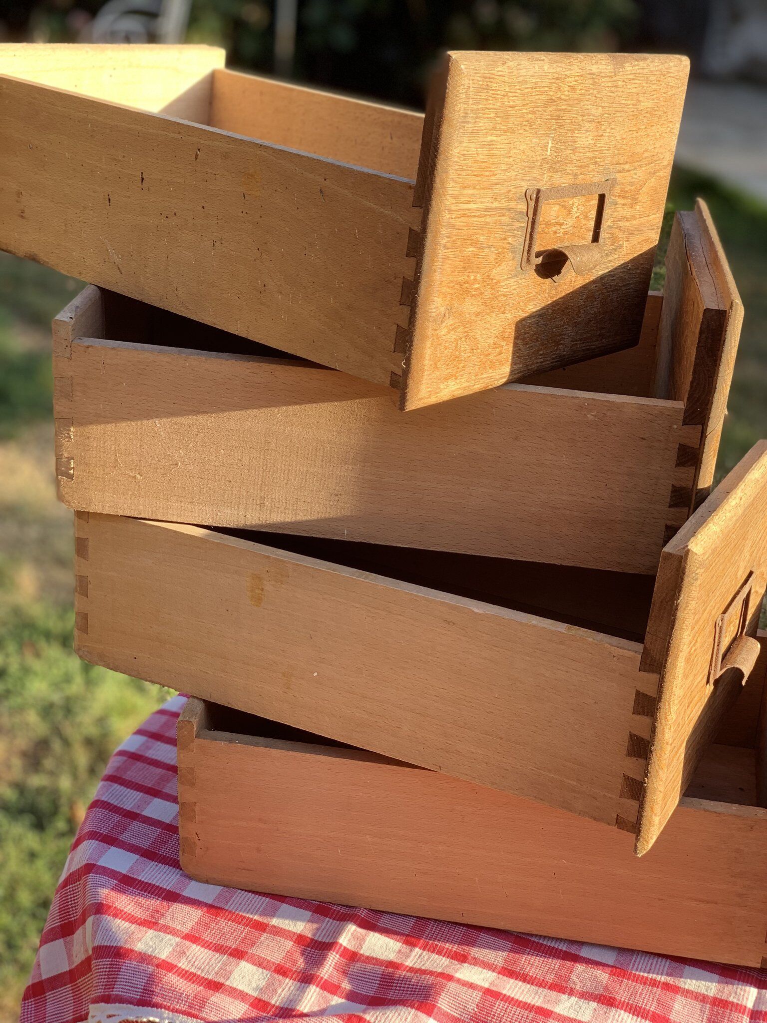Old craft furniture drawers