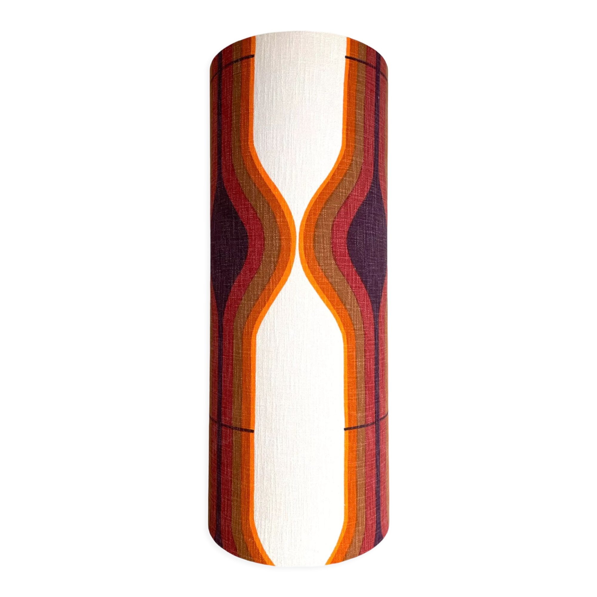Lampshade Metropolis fabric 70s