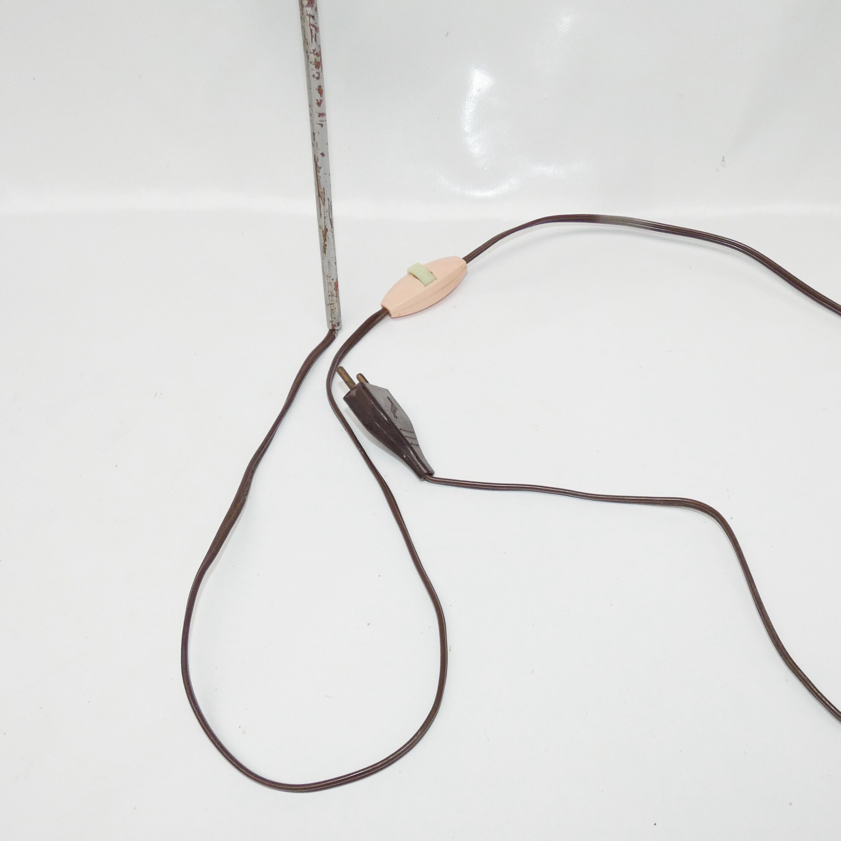 Wall lamp in stainless steel grande fleur 1970