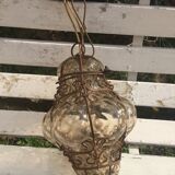 Lantern blown glass Venice 50s