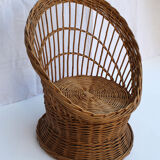 Child rattan armchair