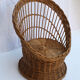 Fauteuil d'enfant en rotin