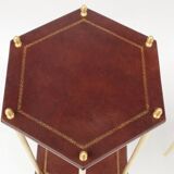 Pair of small hexagonal pieces of sofa