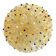 Venetian Gold Flowers and Multicoloured Murano Glass Flush Mount
