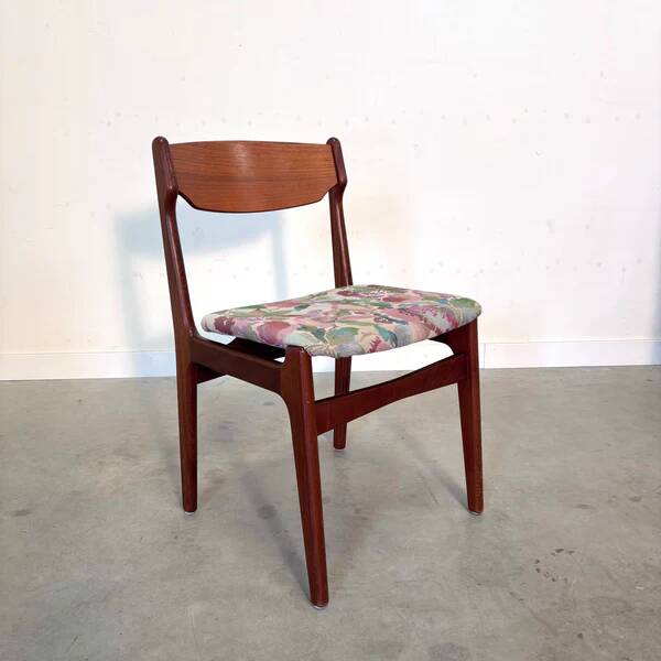 Set of six dining chairs by Erik Buch, Denmark 1960s