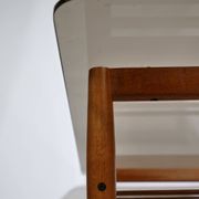 Mid-Century Design Teak Coffee Table with Smoked Glass by Möbel Mann, 1960s