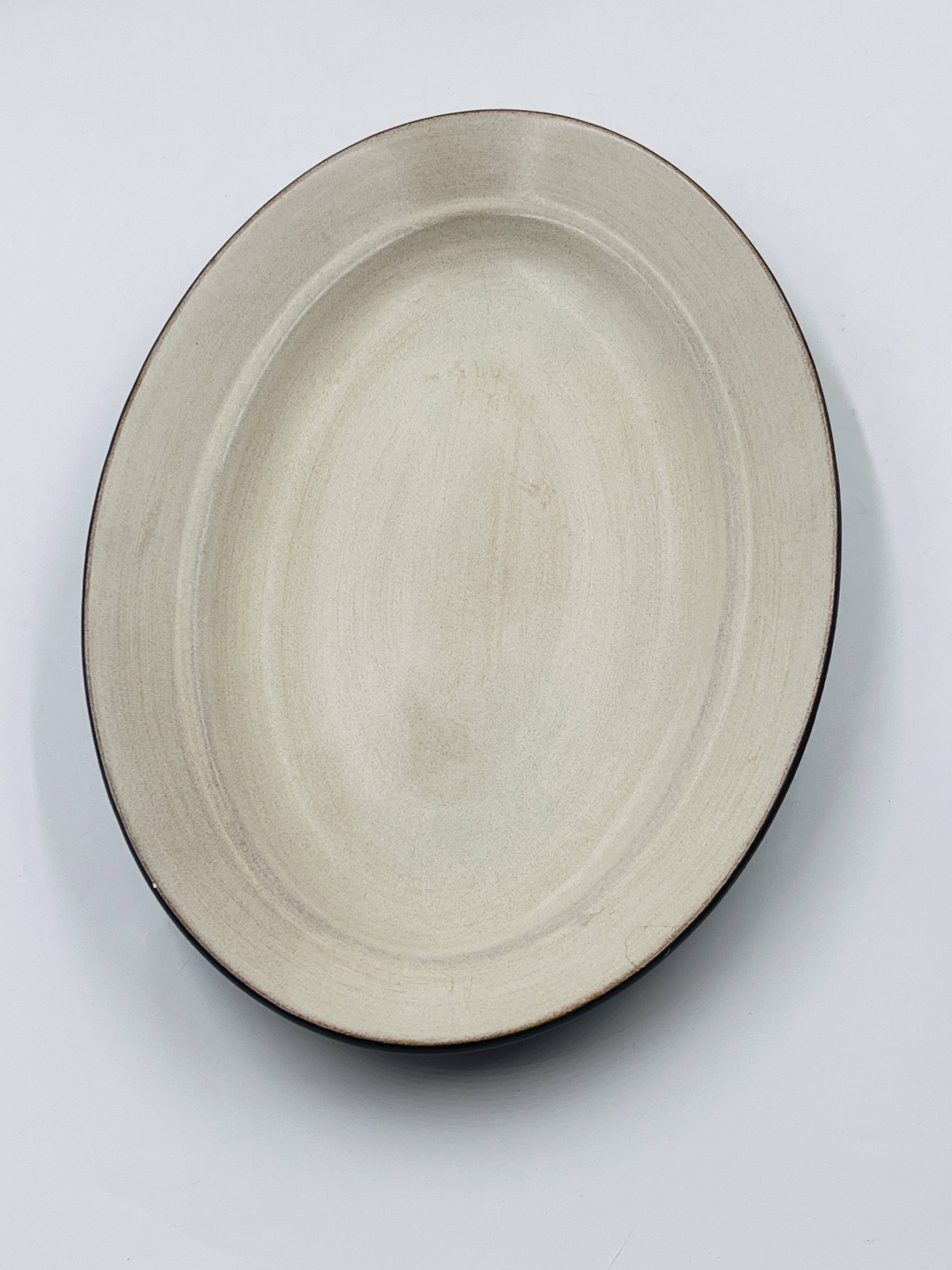 Vintage tableware service from West Germany from the 1970s.