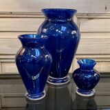 Daum series of three vases