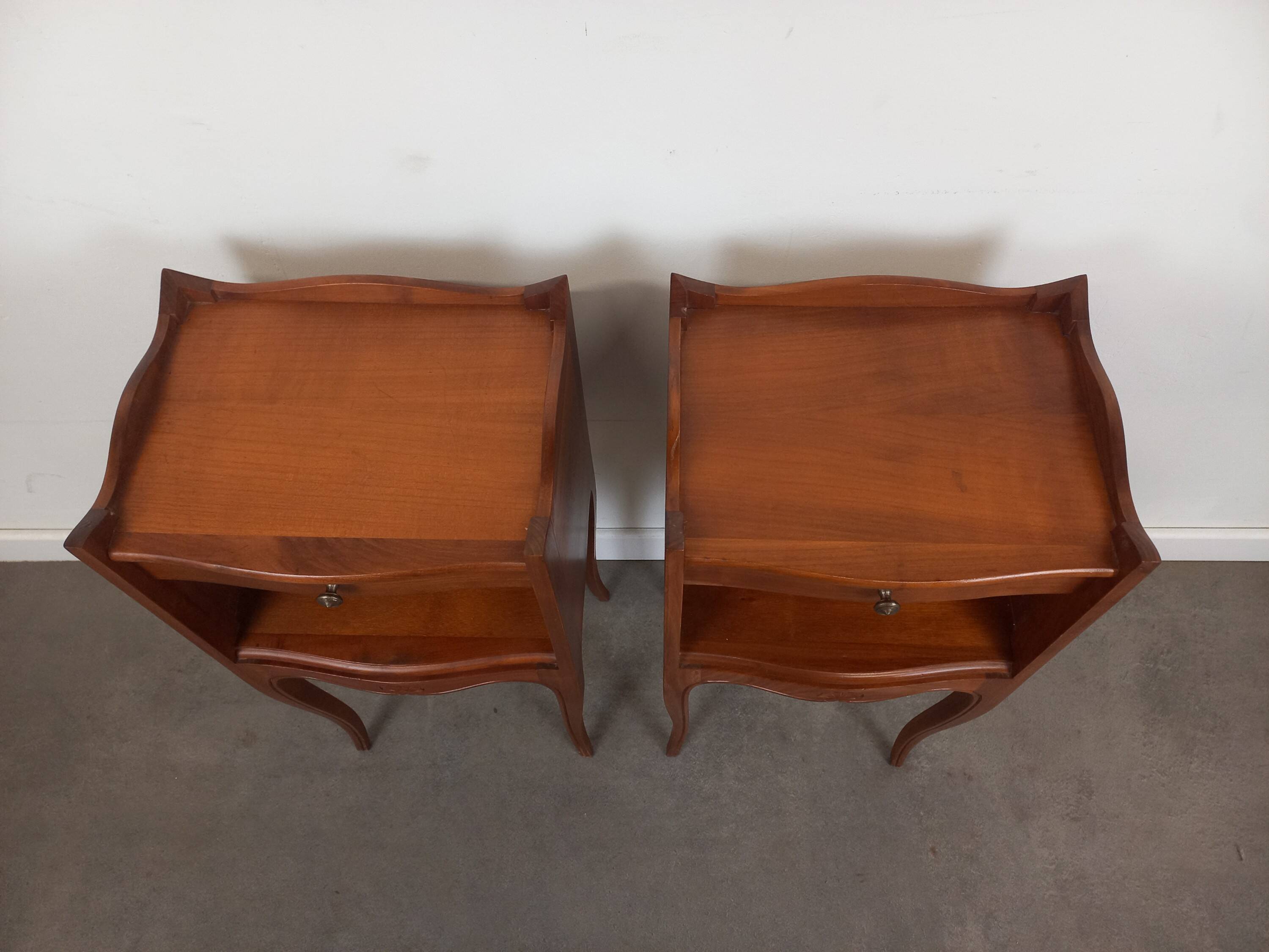 Pair of Louis XV style bedside tables
