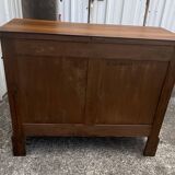 Commode Louis-Philippe en Ronce de Noyer – Fin XIXe