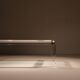 Rectangular Lucite & Brass Coffee Table | Europe 1970s