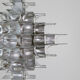 Cassiopée 9-tier pendant light - Max Sauze