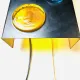 'Alchemie' Lamp By Raak Amsterdam, The Netherlands, 1960S