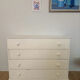 Antique chest of drawers with 4 drawers