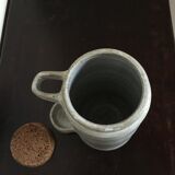 Pot a pickle made of enamelled sandstone